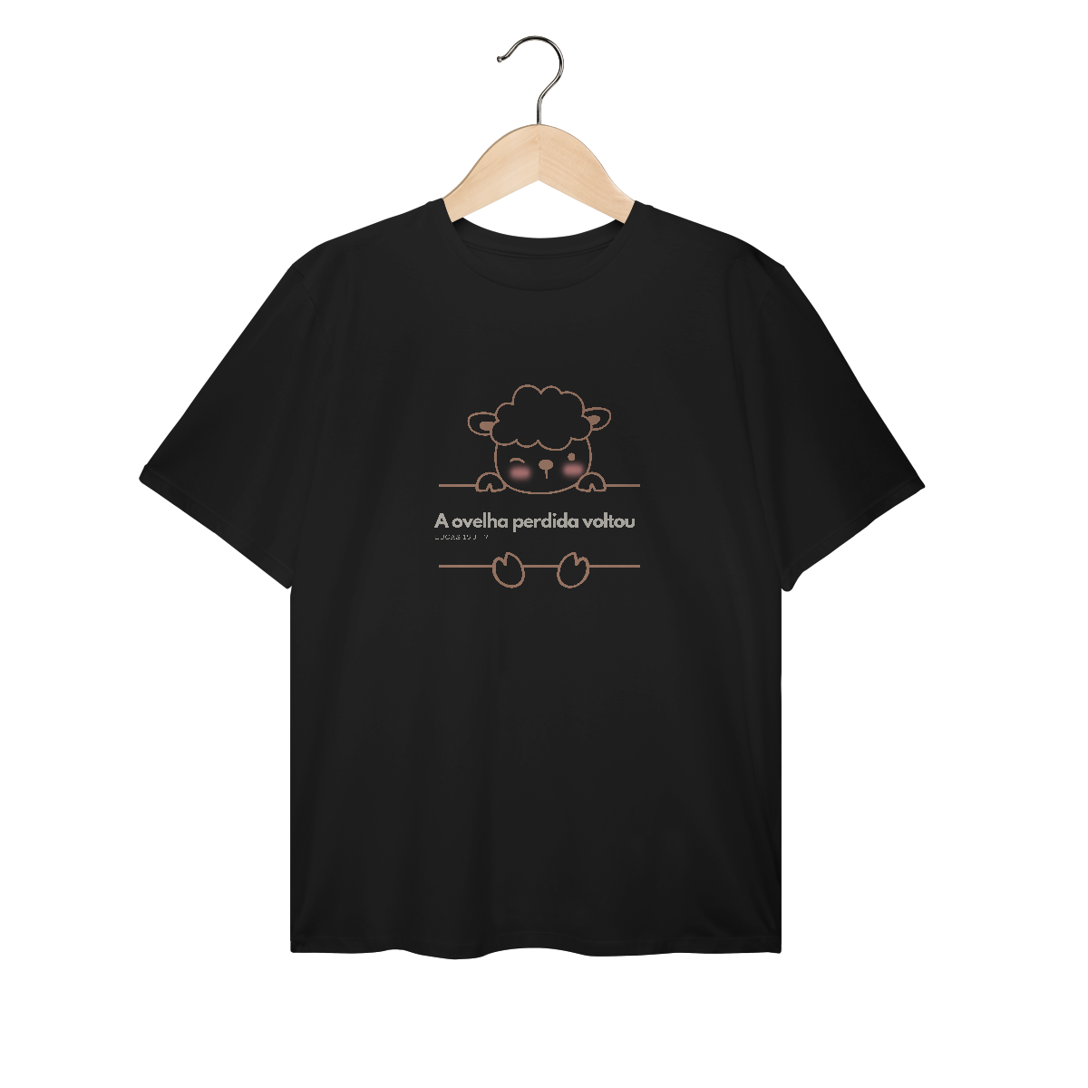 Nome do produto: T-Shirt Plus Size - Ovelha perdida