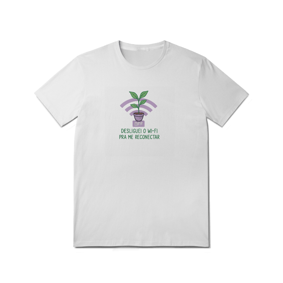 T-Shirt Quality Wi-Fi desconectado