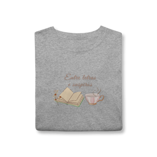 Nome do produto T-Shirt Classic Entre letras e Suspiros