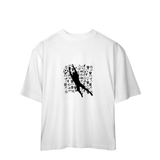 Nome do produto Camiseta Oversized - Futebol