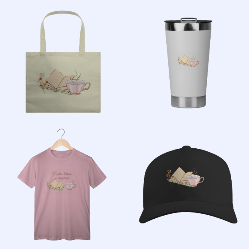 Nome do produto: Kit Entre Letras & Suspiros