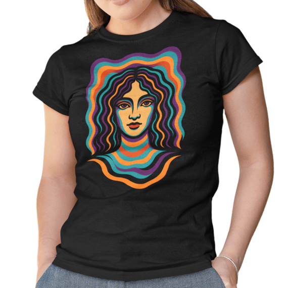 Camiseta Baby Look Luminar Estilosa Especial Diversidade Estampa Mulher Algodão