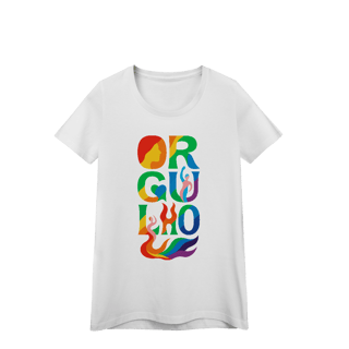 Nome do produto Camiseta Baby Look Orgulho LBTQIAPN+ Diversidade Algodão