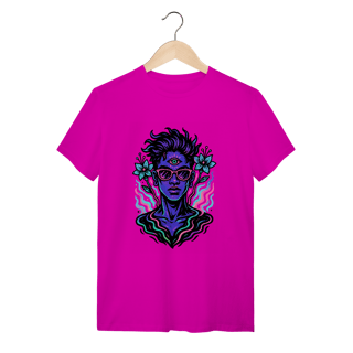 Nome do produto Camiseta Terceiro Olho Psicodélica Estilosa Urbana Algodão