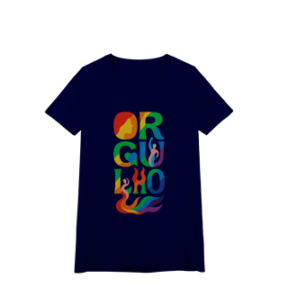 Nome do produto Camiseta Baby Look Orgulho LBTQIAPN+ Diversidade Algodão