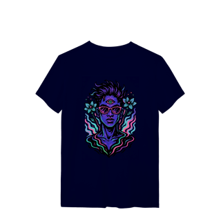 Nome do produto Camiseta Terceiro Olho Psicodélica Estilosa Urbana Algodão