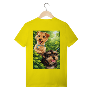 Nome do produto Camiseta Amor de Quatro Patas - Amamos a vovó