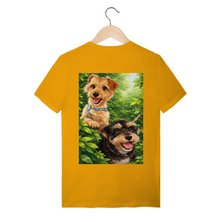 Nome do produto Camiseta Amor de Quatro Patas - Amamos a vovó