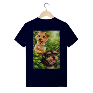 Nome do produto Camiseta Amor de Quatro Patas - Amamos o vovô