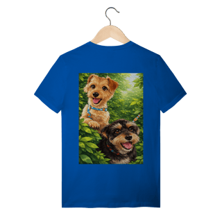 Nome do produto Camiseta Amor de Quatro Patas - Amamos a vovó