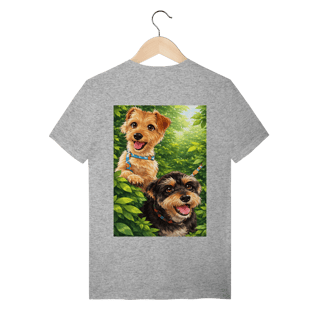Nome do produto Camiseta Amor de Quatro Patas - Amamos a vovó