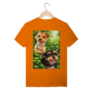 Nome do produto Camiseta Amor de Quatro Patas - Amamos a vovó