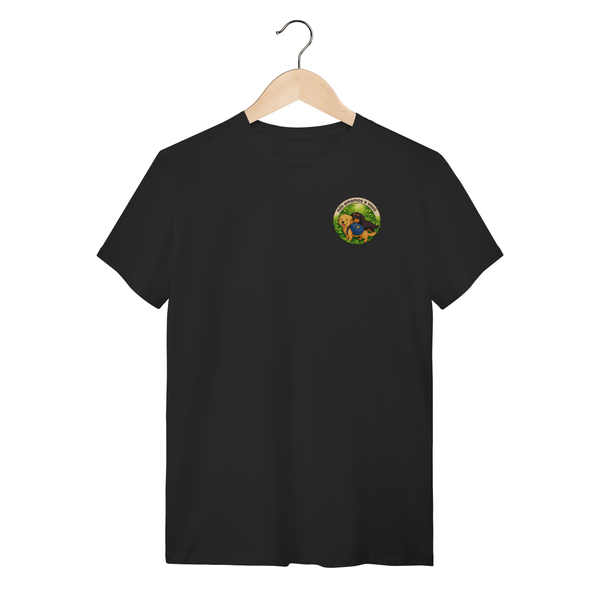 Nome do produto: Camiseta Amor de Quatro Patas - Amamos a vovó