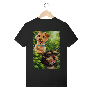 Nome do produto Camiseta Amor de Quatro Patas - Amamos a vovó
