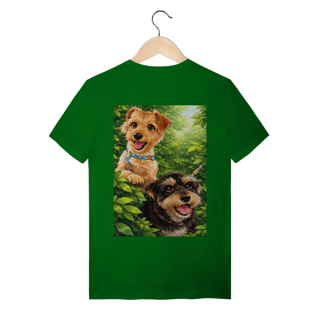 Nome do produto Camiseta Amor de Quatro Patas - Amamos o vovô