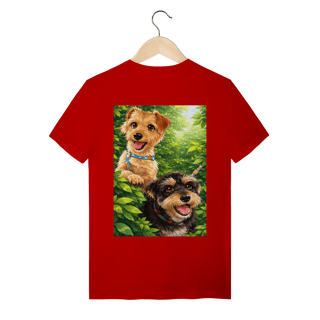 Nome do produto Camiseta Amor de Quatro Patas - Amamos o vovô