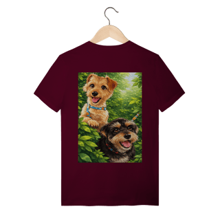 Nome do produto Camiseta Amor de Quatro Patas - Amamos a vovó