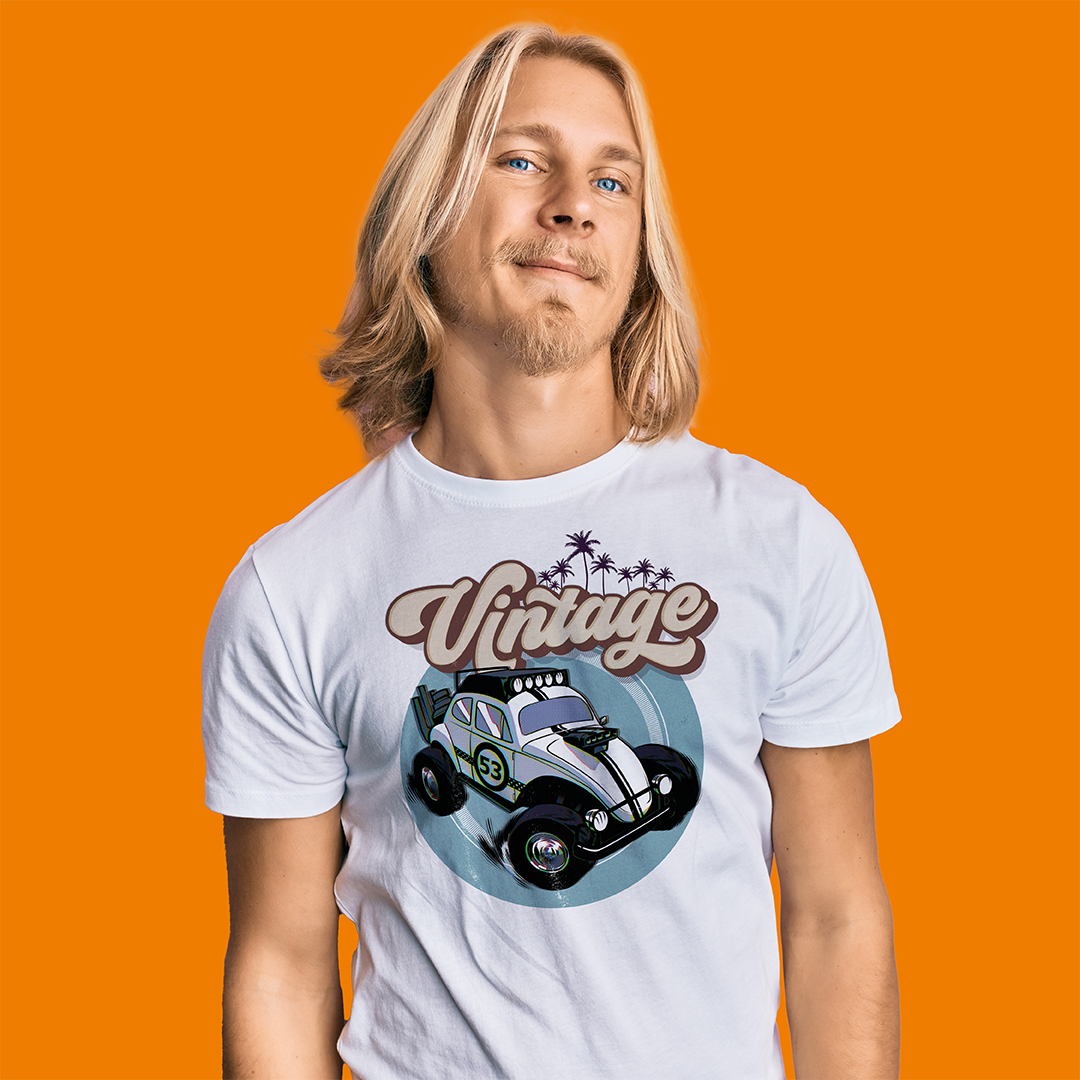 Nome do produto: VINTAGE CAR - SE MEU FUSCA FALASSE