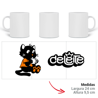 Nome do produto CANECA DELEITE MASCOTE