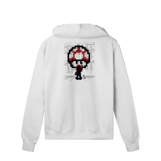 Moletom Premium Com Zíper Super Mario Grafiteiro