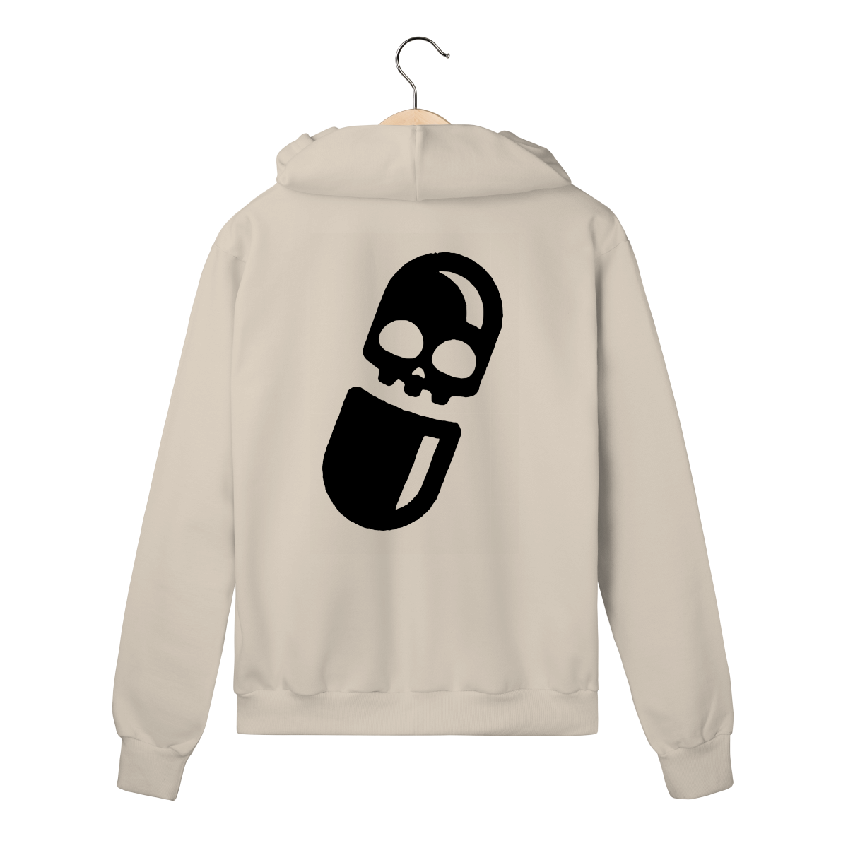 Nome do produto: Moletom Premium Com Zíper Pílula do Caos