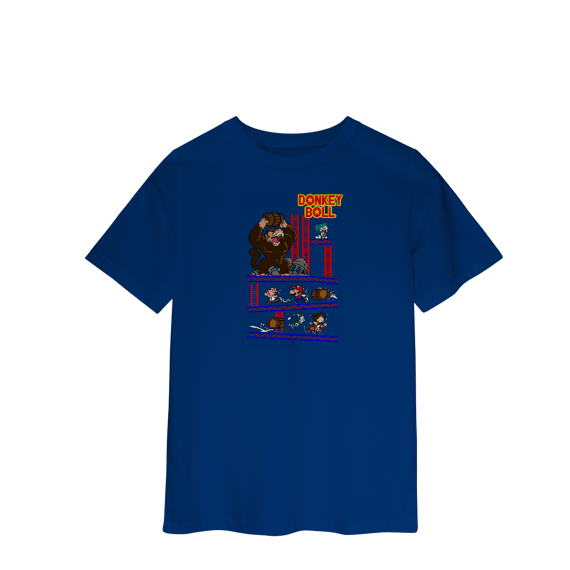 [Infantil] Camiseta Donkey Boll (2 a 8 anos)
