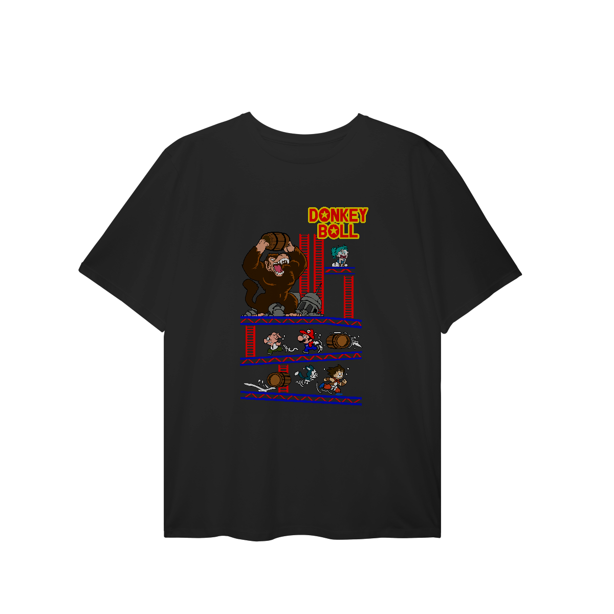 Nome do produto: [Plus Size] Camiseta Donkey Boll