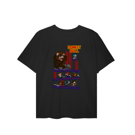 [Plus Size] Camiseta Donkey Boll