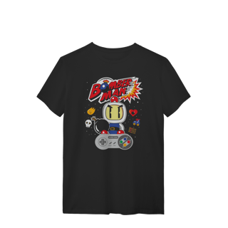 Nome do produto[Quality] Camiseta Bomber Man Retrô - Snes