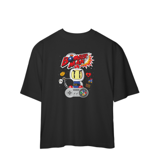 [Oversized] Camiseta Bomber Man Retrô - Snes