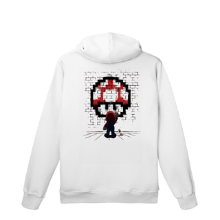 Nome do produto Moletom Premium Canguru Super Mario Grafiteiro