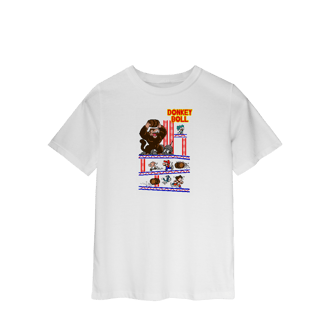 Nome do produto[Infantil] Camiseta Donkey Boll (2 a 8 anos)