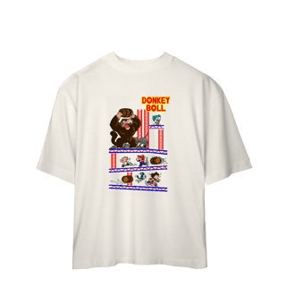 Nome do produto[Oversized] Camiseta Donkey Boll