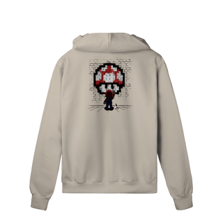 Nome do produto Moletom Premium Com Zíper Super Mario Grafiteiro
