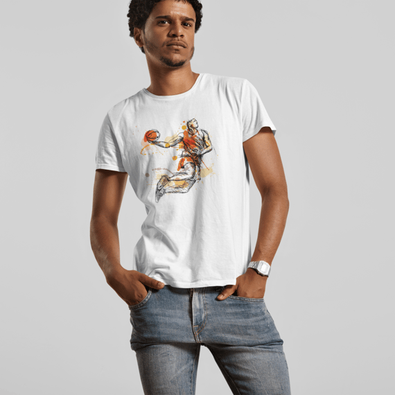 Camiseta Basket Art