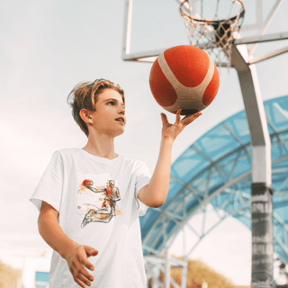 Nome do produto Camiseta Infantil Basket Art