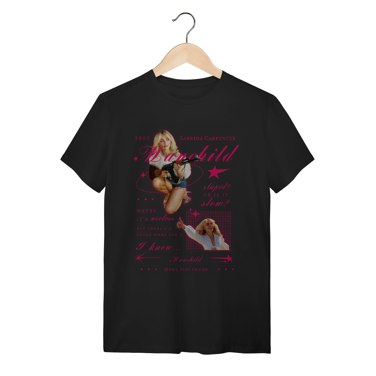 Nome do produto: Camiseta - Manchild - Sabrina