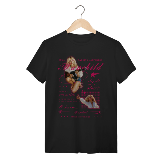 Camiseta - Manchild - Sabrina