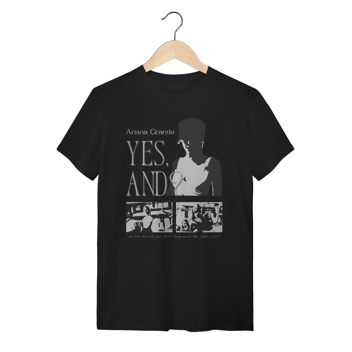 Nome do produto: Camiseta - Yes, and? - Ariana Grande