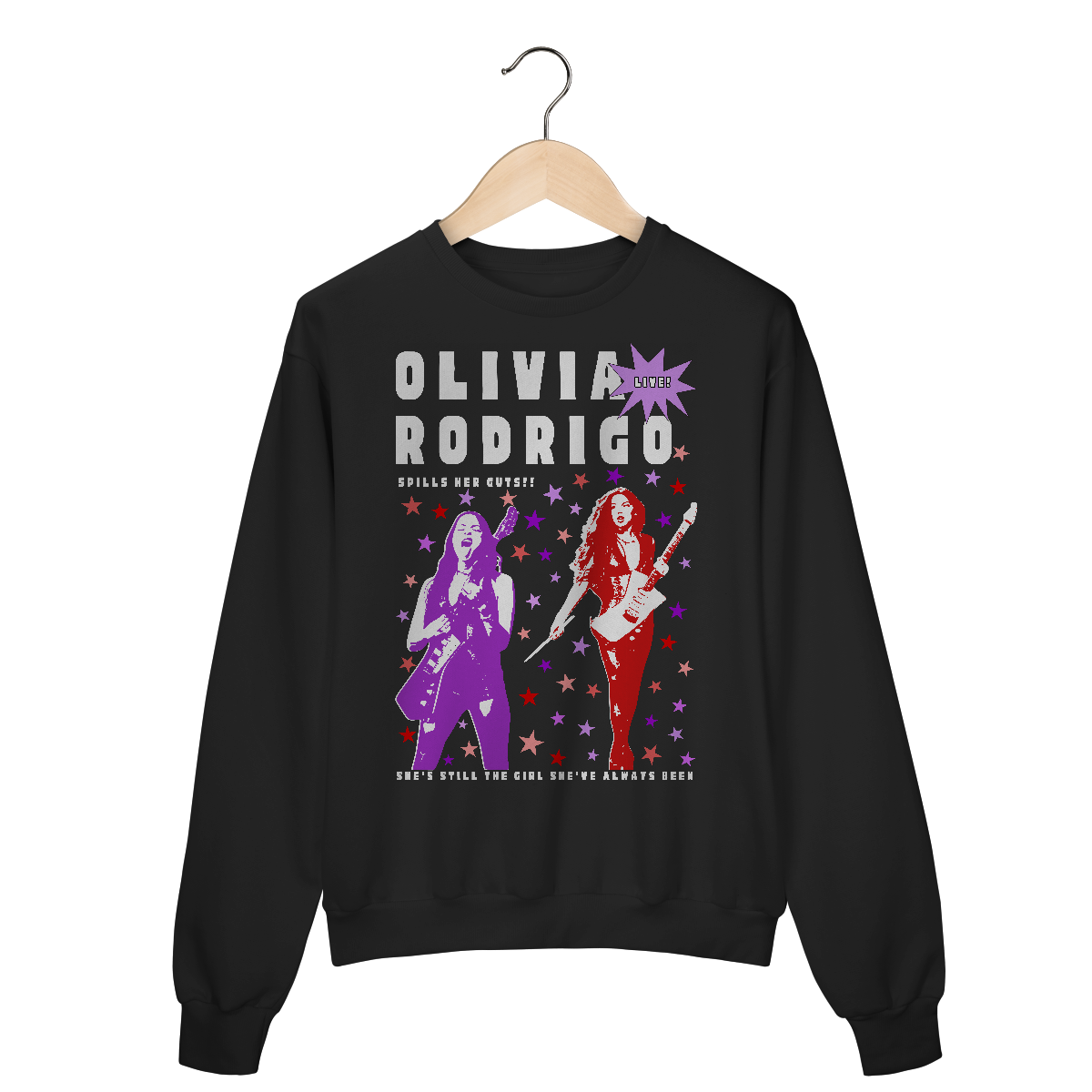 Nome do produto: Moletom - Spill her guts! - Olivia Rodrigo