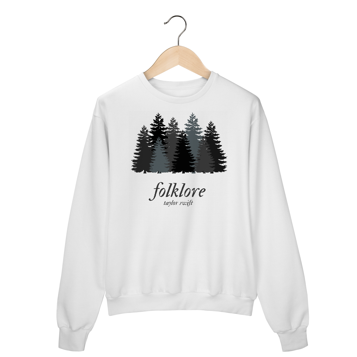 Nome do produto: Moletom - Folklore claro - Taylor Swift