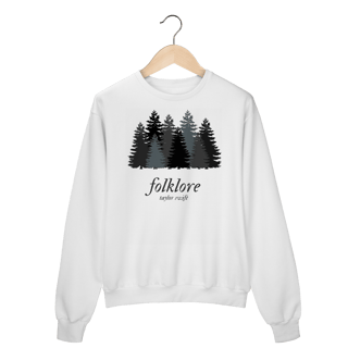 Nome do produto Moletom - Folklore claro - Taylor Swift