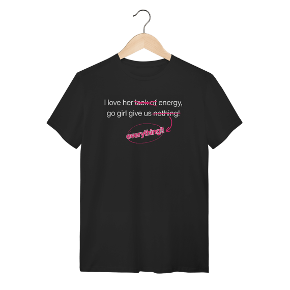 Camiseta - Go Girl - Dua Lipa