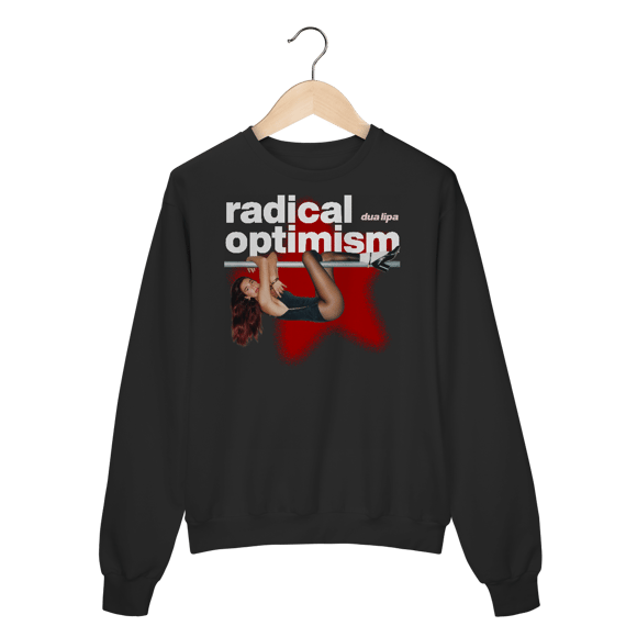 Moletom - Radical Optimism Star - Dua Lipa