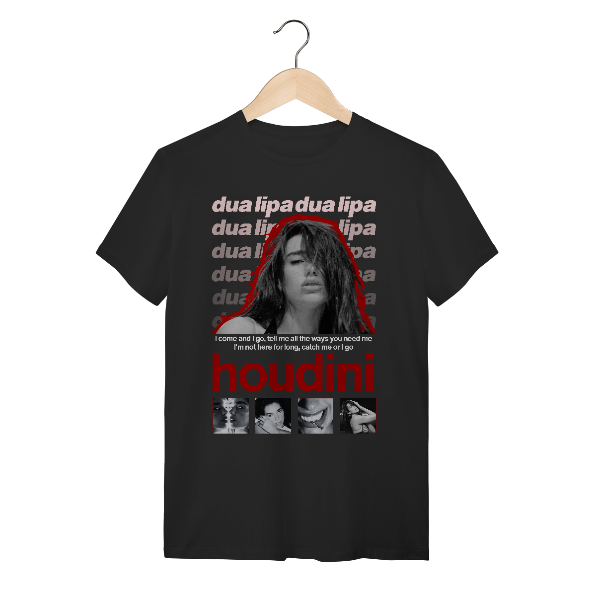 Nome do produto: Camiseta - Houdini - Dua Lipa