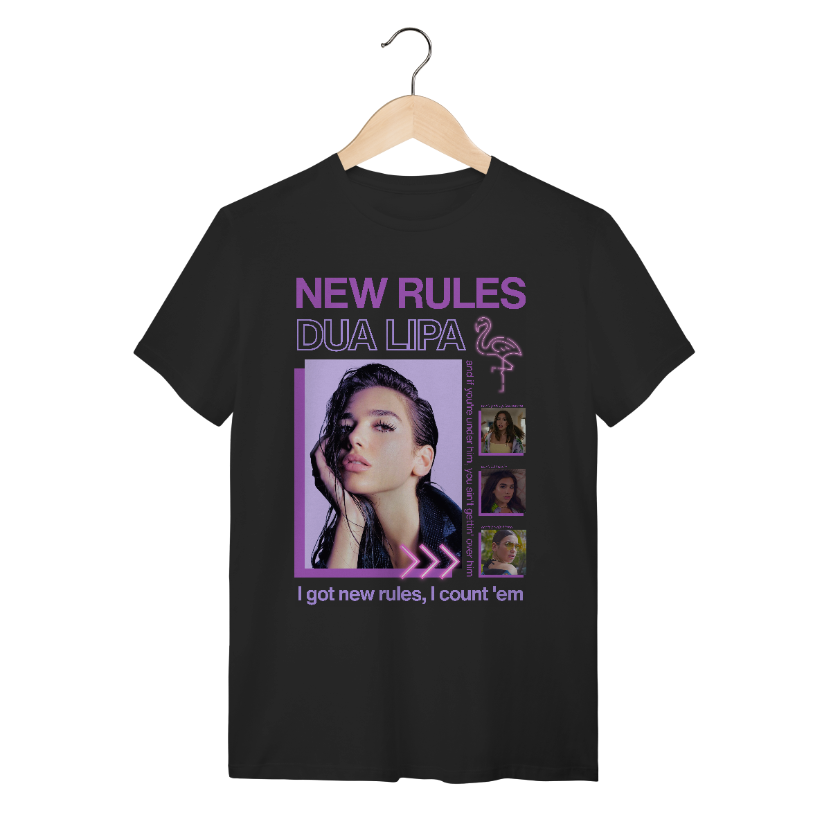 Nome do produto: Camiseta - New Rules - Dua Lipa