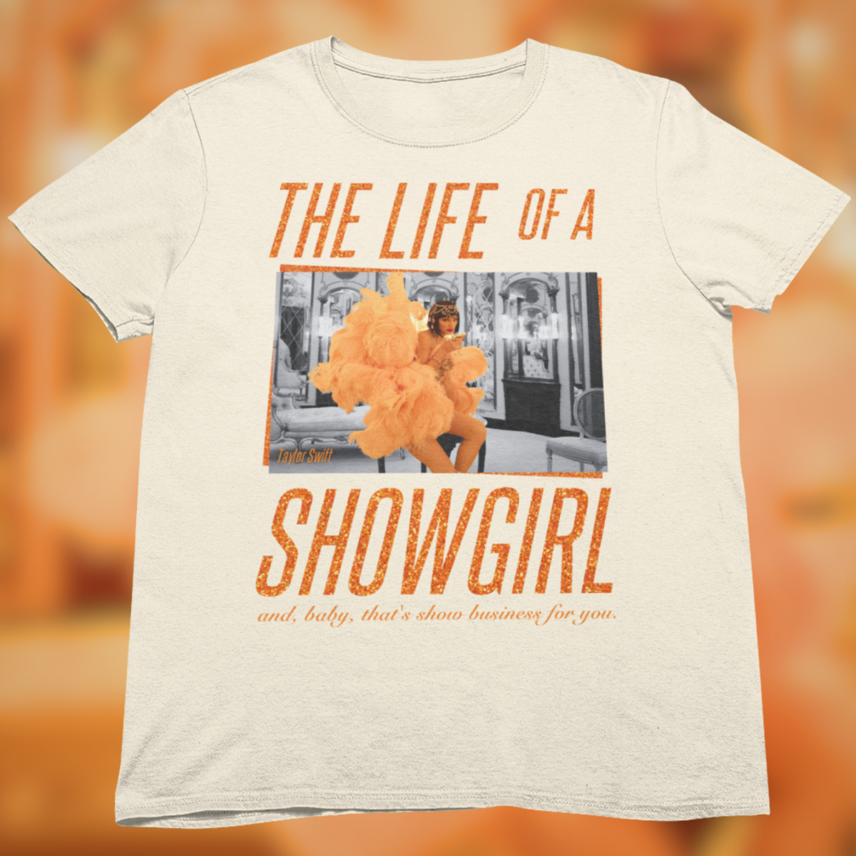 Nome do produto: Camiseta - Showgirl Camarim Marfim - Taylor Swift