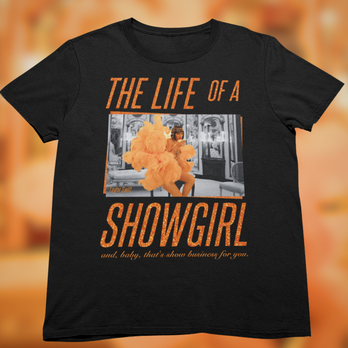 Nome do produto: Camiseta - Showgirl Camarim Preta - Taylor Swift