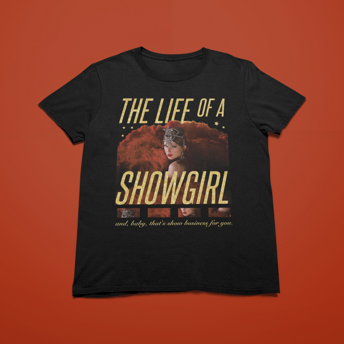Nome do produto: Camiseta - Showgirl Bubbles - Taylor Swift