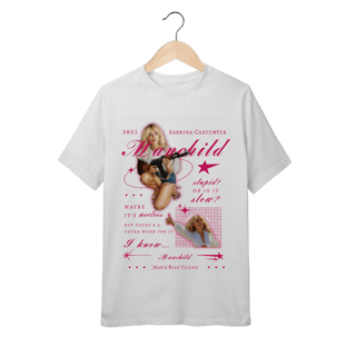 Nome do produto Baby Tee - Manchild - Sabrina Carpenter